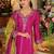 Women Ethnic Motifs Embroidered Regular Thread Work Kurta with Sharara & With Dupatta