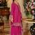 Women Ethnic Motifs Embroidered Regular Thread Work Kurta with Sharara & With Dupatta