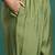 Plus Size Green Embroidered Straight Kurta Trousers With Dupatta Set