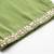Plus Size Green Embroidered Straight Kurta Trousers With Dupatta Set
