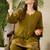 Adults-Women Woven Design Embroidered A-Line Kurta with Palazzos