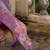 Floral Embroidered A-Line Kurta With Trousers & Dupatta