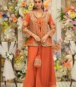 Women Ethnic Motifs Embroidered Regular Thread Work Kurta with Palazzos