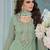 Adults-Women Woven Design Embroidered Kurta with Trousers & Dupatta