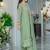 Adults-Women Woven Design Embroidered Kurta with Trousers & Dupatta