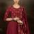 Women Floral Printed Beads and Stones Pure Cotton Kurta with Trousers & Dupatta