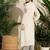Adults-Women Woven Design Embroidered Cotton Kurta with Trousers