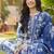 Women Floral Printed Cotton Kurta with Trousers & Dupatta