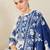 Women Floral Printed Cotton Kurta with Trousers & Dupatta