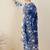 Women Floral Printed Cotton Kurta with Trousers & Dupatta