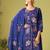 Women Floral Embroidered Thread Work Kurt Trousers & With Dupatta Kurta Sets
