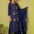 Women Floral Embroidered Thread Work Kurt Trousers & With Dupatta Kurta Sets