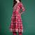 Floral Printed Pure Cotton Kurta with Trousers & Dupatta