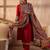 Women Ethnic Motifs Embroidered Beads and Stones Pure Cotton Kurta with Trousers