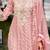Floral Embroidered Sequinned Straight Kurta with Trouser & Dupatta