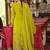 Floral Embroidered Zari Kurta With Palazzos & Dupatta