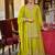 Floral Embroidered Zari Kurta With Palazzos & Dupatta