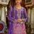 Ethnic Motifs Embroidered Mirror Work Kurta with Palazzos & Dupatta