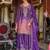 Ethnic Motifs Embroidered Mirror Work Kurta with Palazzos & Dupatta