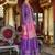 Ethnic Motifs Embroidered Mirror Work Kurta with Palazzos & Dupatta