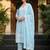 Women Ethnic Motifs Embroidered Regular Chikankari Pure Cotton Kurta with Trousers & With Dupatta