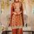 Women Ethnic Motifs Embroidered Regular Thread Work Kurta with Palazzos & With Dupatta