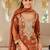 Women Ethnic Motifs Embroidered Regular Thread Work Kurta with Palazzos & With Dupatta