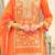 Ethnic Motifs Embroidered Round Neck Thread Work Kurta With Patiala & Dupatta