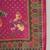 Floral Yoke Design Notch Neck Thread Work Straight Kurta With Trousers & Dupatta