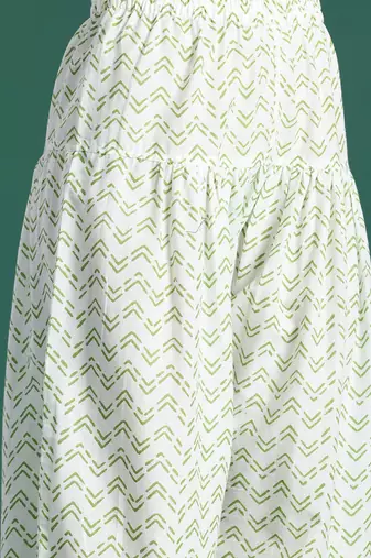 Floral Printed Pure Cotton Kurta with Salwar & With Dupatta