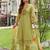Women Floral Embroidered Regular Thread Work Kurta Trousers With Dupatta