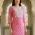 Women Ethnic Motifs Printed Regular Thread Work Kurta with Trousers