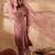 Women Ethnic Motifs Embroidered Regular Sequinned Kurta with Trousers & With Dupatta