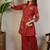 Women Floral Embroidered Regular Thread Work Pure Cotton Kurti with Trousers