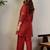 Women Floral Embroidered Regular Thread Work Pure Cotton Kurti with Trousers