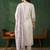 Women Floral Embroidered Regular Thread Work Pure Cotton Kurta with Trousers & With Dupatta