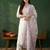 Women Floral Embroidered Regular Thread Work Pure Cotton Kurta with Trousers & With Dupatta