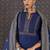Embroidered Notch Neck Thread Work Pure Cotton Kurta With Trousers & Dupatta