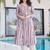 Floral Printed Notch Neck Pure Cotton A-Line Kurta With Trousers