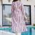 Floral Printed Notch Neck Pure Cotton A-Line Kurta With Trousers