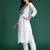 Women Floral Embroidered Thread Work Kurta With Trousers & Dupatta