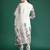 Floral Embroidered Pure Cotton Kurta with Trousers & Dupatta