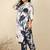Plus Size Floral Printed Regular Kurta with Palazzos