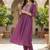 Women Ethnic Motifs Embroidered Panelled Thread Work Pure Cotton Kurta with Trousers