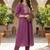 Women Ethnic Motifs Embroidered Panelled Thread Work Pure Cotton Kurta with Trousers