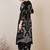 Ethnic Motifs Printed Round Neck Sequinned Straight Kurta With Palazzos