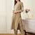 Floral Printed Thread Work Pure Cotton Kurta With Palazzos