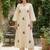 Women Embroidered Regular Thread Work Pure Cotton Kurta with Palazzos