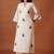 Women Embroidered Regular Thread Work Pure Cotton Kurta with Palazzos