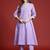 Printed Pleated Pure Cotton Kurta with Trousers